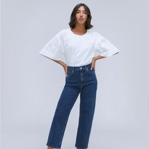 Everlane The Way High Jean in Vintage Indigo